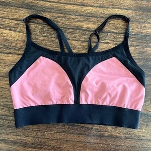 PINK by Victorias secret  sports bra | black pink | size medium